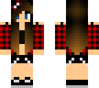 red plaid girl