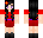 red prom dress