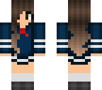 school girl in uniform