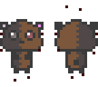 two face teddy bear