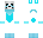 underswap sans in a bunny costume
