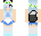 werewolf maid  pastel blue