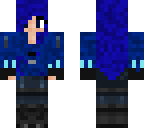 blue black widow