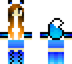 blue girl