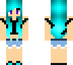 blue hair
