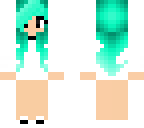 blue haired girl