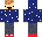 boy in galaxy hoodie
