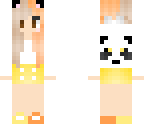 candy corn panda