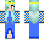 cute blue queen