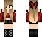 cute girl red