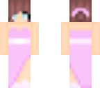 cute pink dress girl