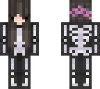 edited skeleton skin - diff flowercrown