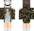 fawn with a mask