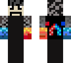 fire water mustache man