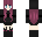 girl with hoodie pink hair also sort of ender like