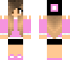 pink girl with hat