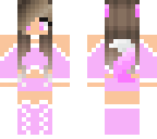 pink wolf girl
