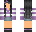 purple chibi girl