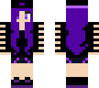 purple party girl - not mine