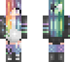 rainbow girl
