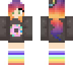 rainbow girl