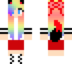 rainbow girl