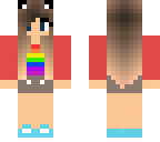 rainbow girl spring
