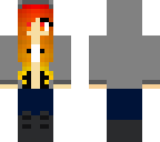 shy fire girl