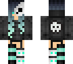 skeleton mask girl