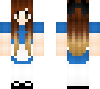 alice in wonderland brown hair