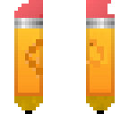 bitten pencil