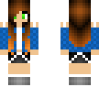 blue girl