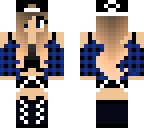 blue girl