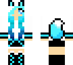 blue girl