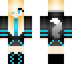 blue girl