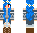 blue hairband