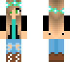 casual teal little kelly