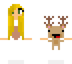 derpy reindeer girl