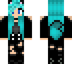 emo neko girl