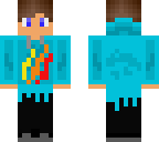 epic kid with a lightblue firehoodie