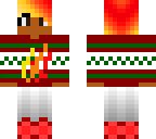 fire hoodie christmas edition