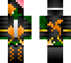 fixed zombie halloween dip dye dragon girl edit