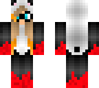 halloween panda skin