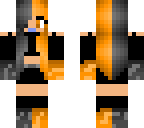 halloween special  black and orange 