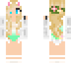 mint swimsuite