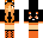 orange fox girl
