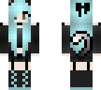 pastel blue neko