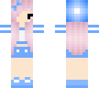 pink hair chibi