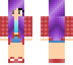plaid girl