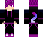 purple cat boy